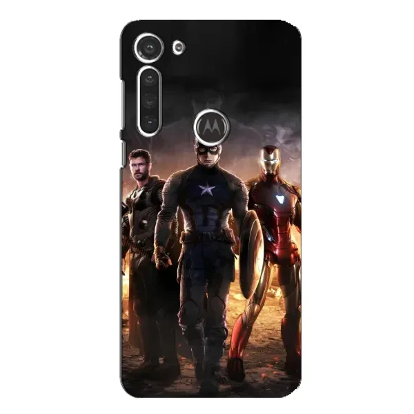 Чехол с рисунком «Мстители» для Motorola MOTO G8