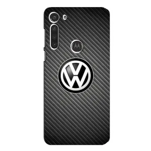 Чехол "Фольксваген" для Motorola MOTO G8 (На карбоне)