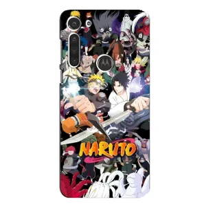 Купить Чехлы на телефон с принтом Anime для Motorola MOTO G8 (Наруто постер)