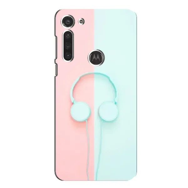 Чехол с рисунком «Наушники» для Motorola MOTO G8 Чехол с рисунком «Наушники» для Motorola MOTO G8
