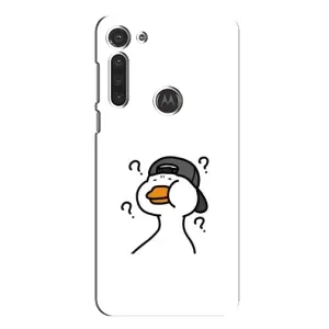 Бампер с принтом Мемы для Motorola MOTO G8 (Непонимание)