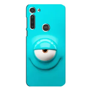 Силиконовые Чехлы (смешные стикеры) для Motorola MOTO G8 (Одноглазик)