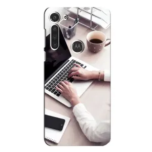 Силіконовий бампер (Працівники) на Motorola MOTO G8 (Офісний працівник)