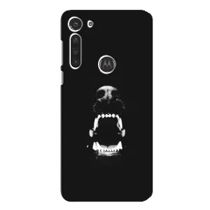 Чехол ДОБЕРМАН для Motorola MOTO G8 (Пасть добермана)