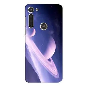 Чехлы КОСМОС для Motorola MOTO G8 (Планета в космосе)