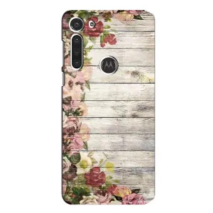 Чехлы с тематикой "ЦВЕТЫ" на Motorola MOTO G8 (Плетущиеся цветы)