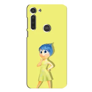 Чехол Головоломка для Motorola MOTO G8 - (AlphaPrint) (Радость)