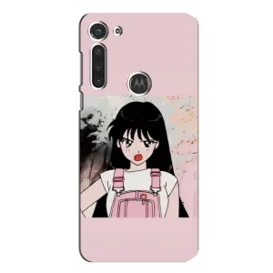 Чехол с персонажами АНИМЕ на Motorola MOTO G8 (Сейлор Марс)