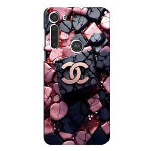 Чехол (Dior, Prada, YSL, Chanel) для Motorola MOTO G8 (Шанель)