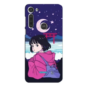 Чехол с персонажами АНИМЕ на Motorola MOTO G8 (Синобу Миякэ)