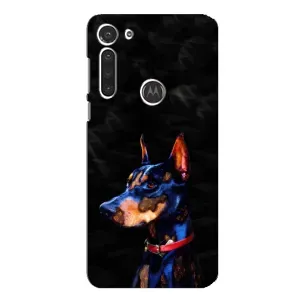 Бампер для Motorola MOTO G8 с картинкой "Песики" (Собака Мопс)