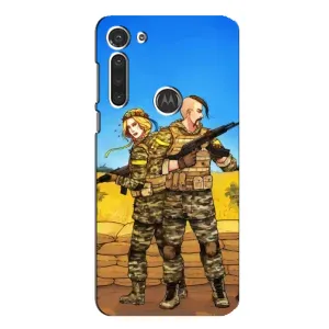 Чохли з принтом (Воїни ЗСУ) для Motorola MOTO G8 (Солдати ЗСУ)