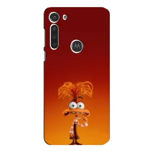 Чехол Головоломка для Motorola MOTO G8 - (AlphaPrint) (Тревожность)