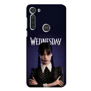 Чохол з картинкою Венсдей на Motorola MOTO G8 (Wednesdey)