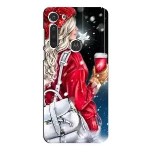 Чехлы на Новый Год Motorola MOTO G8 (Зима пришла)