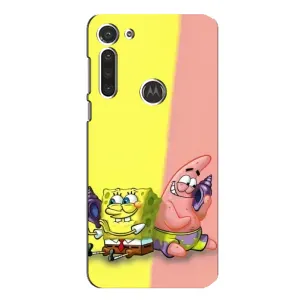 Чехлы с Патриком на Motorola MOTO G8 (Звонок)