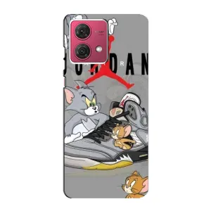 Силиконовый Чехол Nike Air Jordan на Моторола Мото Джи 84 (Air Jordan)