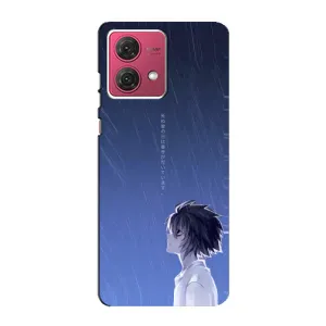 Чехол с персонажами АНИМЕ на Motorola MOTO G84 (Anime L)
