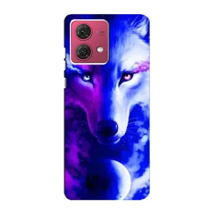 Чехол с Волком на Motorola MOTO G84 (Арт-Волк)