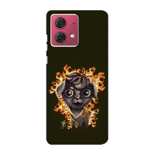 Чехлы на военную тематику для Motorola MOTO G84 (Бавовна мем)