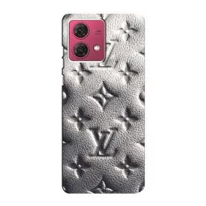 Текстурный Чехол Louis Vuitton для Моторола Мото Джи 84 (Бежевый ЛВ)