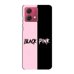 Чехлы с картинкой для Motorola MOTO G84 (BLACK PINK)