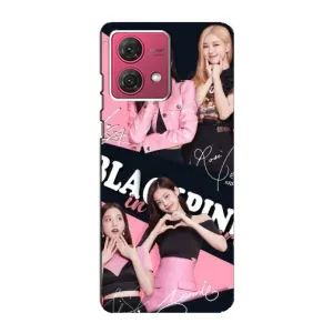 Чехлы с картинкой для Motorola MOTO G84 (BLACKPINK)