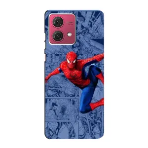Силіконовий Чохол для Motorola MOTO G84 (Людина павук)