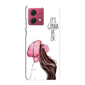 Чохол Стильні дівчата на Motorola MOTO G84 (Дівчина в масці)