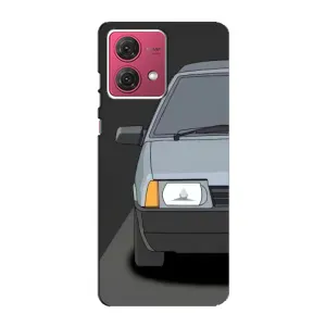 Чехлы с тематикой "Крутые машины" на Motorola MOTO G84 (Девятка)