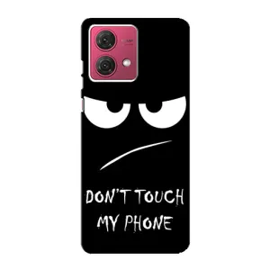 Чехол с прикольным текстом на Motorola MOTO G84 (Dont)