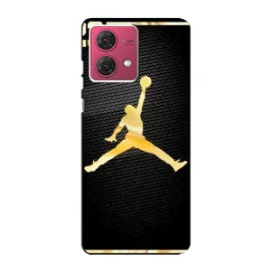 Силиконовый Чехол Nike Air Jordan на Моторола Мото Джи 84 (Джордан 23)