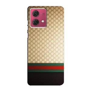 Чохли бренд ГУЧЧІ для Motorola MOTO G84 (Фон Гуччі)