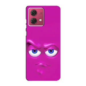 Силиконовые Чехлы (смешные стикеры) для Motorola MOTO G84 (Хитрая мордочка)