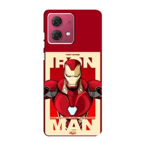 Чохол Супергерой Залізна Людина на Motorola MOTO G84 (Iron man)