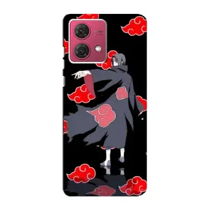 Чехлы с картинкой Итачи Учиха на Motorola MOTO G84 (Итачи облако)