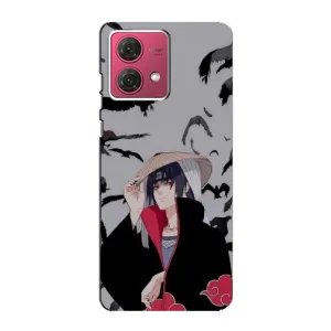 Чехлы с картинкой Итачи Учиха на Motorola MOTO G84 (Итачи Ворони)