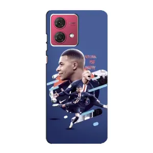 Чехол (TPU) с Футболистом на Motorola MOTO G84 (Килиан)