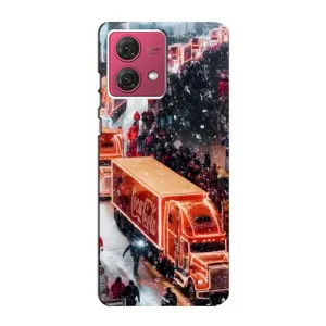 Чехлы на Новый Год Motorola MOTO G84 (Кока Кола)