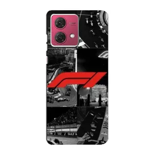 Чехол фильм Формула 1 для Motorola MOTO G84 (Коллаж Формула 1)