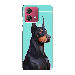 Чехол ДОБЕРМАН для Motorola MOTO G84 (Король доберман)