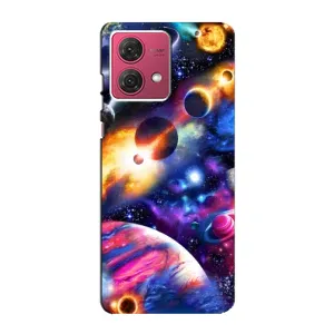 Чехлы КОСМОС для Motorola MOTO G84 (Космический мир)