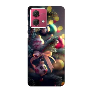 Чехлы на Новый Год Motorola MOTO G84 (Красивая елочка)