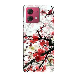 Чехол с принтом САКУРЫ на Motorola MOTO G84 (Красивая Сакура)