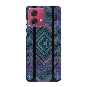 Силиконовый Чехол на Motorola MOTO G84 (Крутой орнамент)