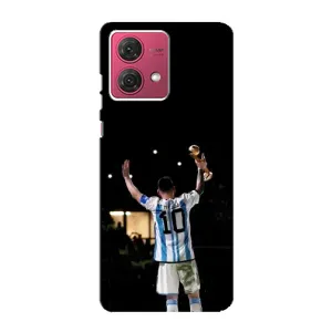 Чохли Лео Мессі Аргентина для Motorola MOTO G84 (Лео Чемпіон)