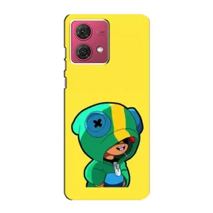 Чехол Бравл Старс для Motorola MOTO G84 (Леон (LEON))