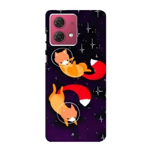 Чехол с Лисичкой для Motorola MOTO G84 (Лисы)