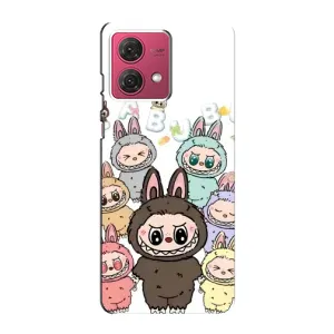 Чохол з принтом Лабубу для Motorola MOTO G84