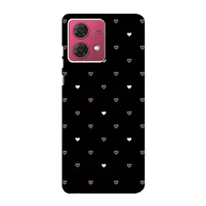 Чехлы с тематикой "Маленькие Сердечки" на Motorola MOTO G84 (Маленькие сердечки)
